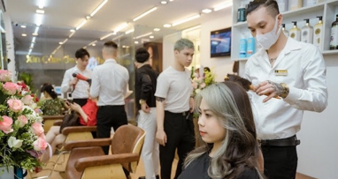 Combo cắt, gội, tạo kiểu tóc Nữ tại Key Phạm Hair Salon