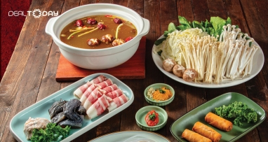 Combo lẩu nấm thiên nhiên tại Kinoko Mushroom Hotpot