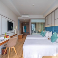 Nghỉ dưỡng phòng Executive Triple tại Seaesta Nha Trang Hotel