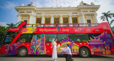 Vé xe buýt 2 tầng Vietnam Sightseeing tham quan Hà Nội - Vé trẻ em