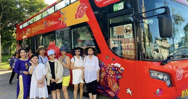 Vé xe buýt 2 tầng Vietnam Sightseeing tham quan TP. Huế - Tour đêm - Vé trẻ em