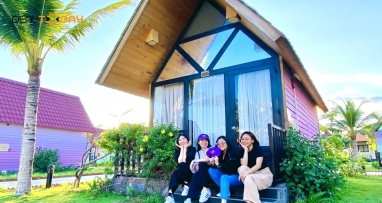 Nghỉ dưỡng phòng Bungalow Garden tại Resort TTC Ninh Thuận
