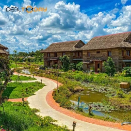 Nghỉ dưỡng phòng Deluxe Connecting tại Can Tho Ecolodge