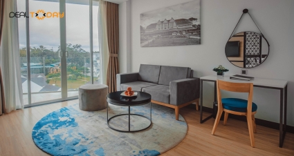 Nghỉ dưỡng phòng Superior hướng thành phố bao gồm ăn sáng tại Golf Valley Đà Lạt