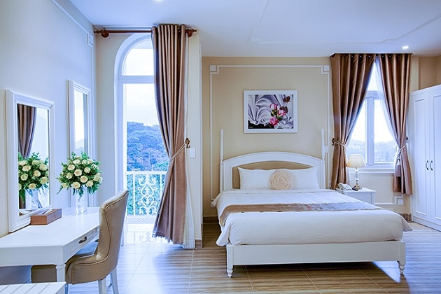 Free and Easy: Tận hưởng Honey Moon ở Đà Lạt 3 ngày 2 đêm tại Villa La Vie En Rose Hạng phòng Deluxe
