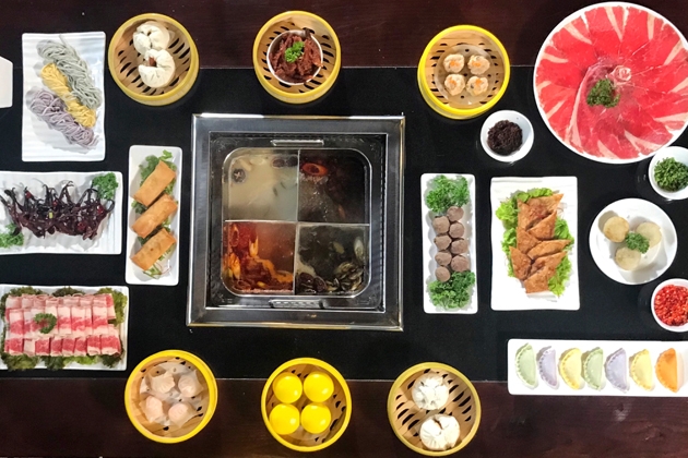 Buffet Lẩu Hồng Kông cao cấp tại Nhà hàng San Xi Lou Hotpot Láng Hạ