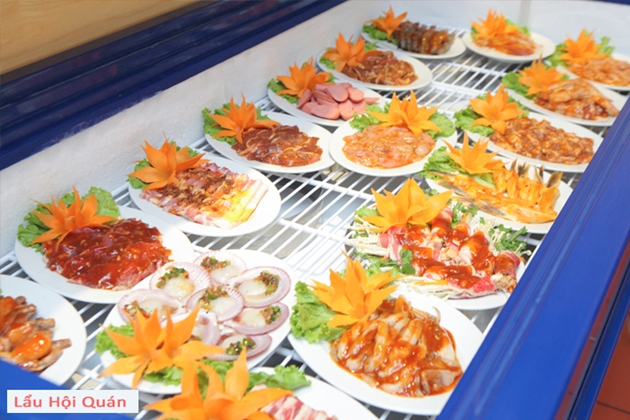 Buffet Nướng chớm thu đầu đông thơm ngon, hấp dẫn