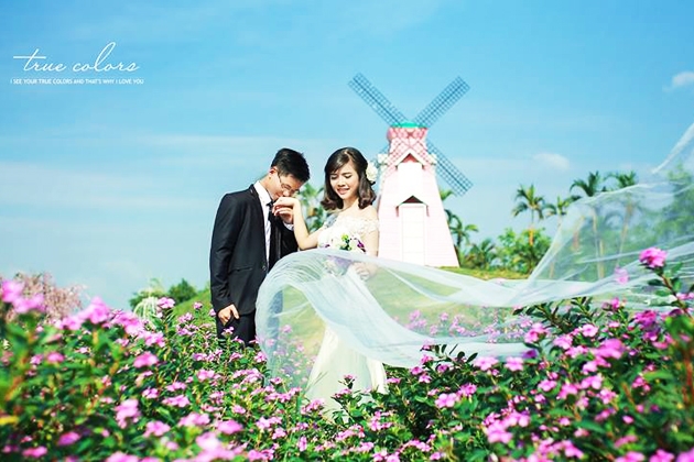 Gói chụp album ảnh cưới ngoại cảnh đẹp mê ly