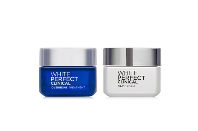 Bộ đôi kem dưỡng giảm thâm nám - Trắng mịn White Perfect Clinical ngày & đêm (2 x 50 ml)