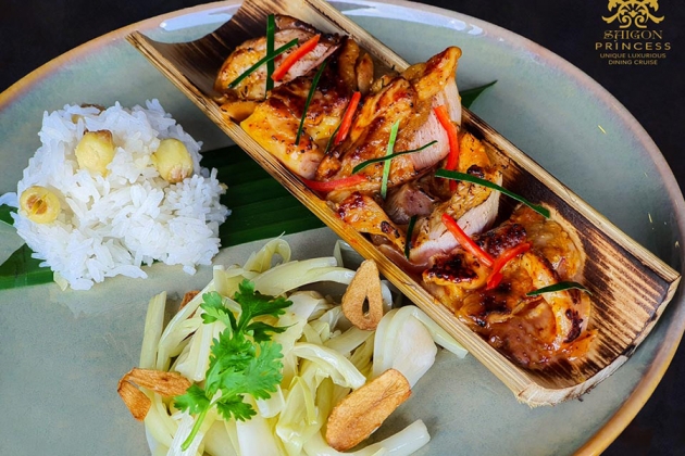 Tour du ngoạn sông Sài Gòn và set menu 03 món - Tàu 5 sao Saigon Princess