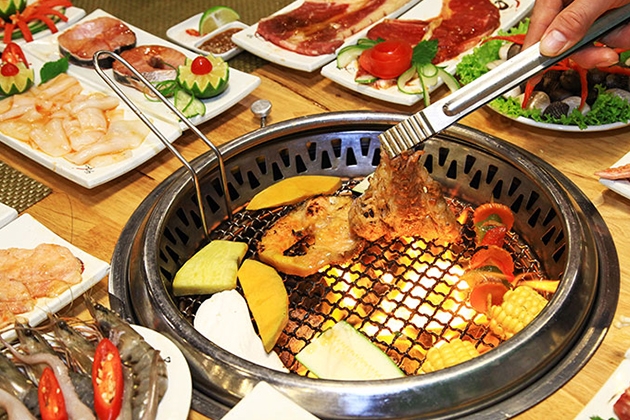Buffet trưa Nướng Lẩu siêu hot - Tặng kèm Pepsi - Áp dụng tại Gri & Gri Royal City, Times City