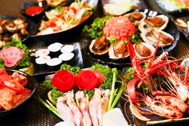 Buffet lẩu nướng hải sản cao cấp tại Sochu