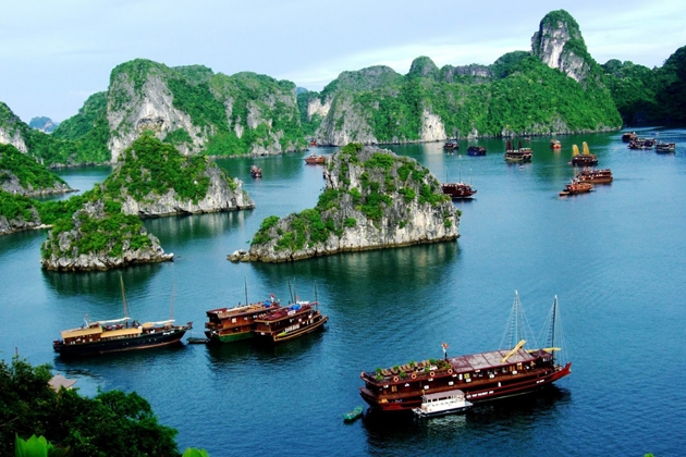 Du lịch Hạ Long ngủ tàu Papaya Cruise 3* (2N1Đ)