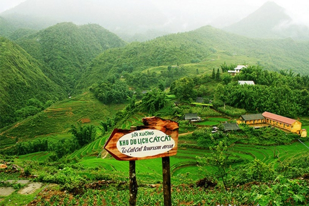 Tour Sapa - Cát Cát - Hàm Rồng