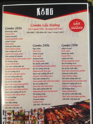 Buffet trưa thả ga với xiên nướng và lẩu tại Nhà hàng Kong BBQ