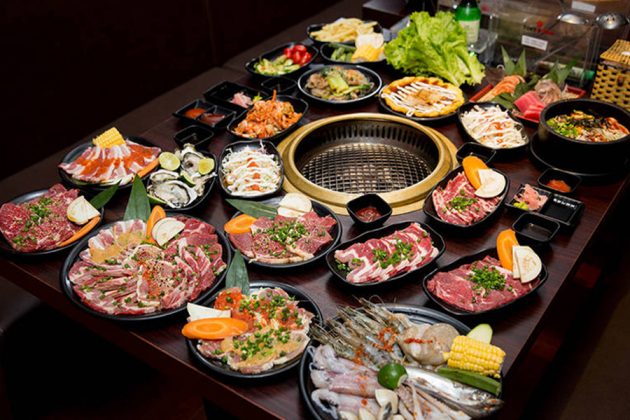 Buffet hơn 100 món nướng lẩu sashimi và sushi tại Tokyo Yukai