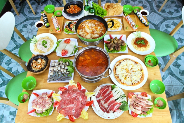 Buffet Pizza, Mỳ Ý và Lẩu siêu hấp dẫn không giới hạn