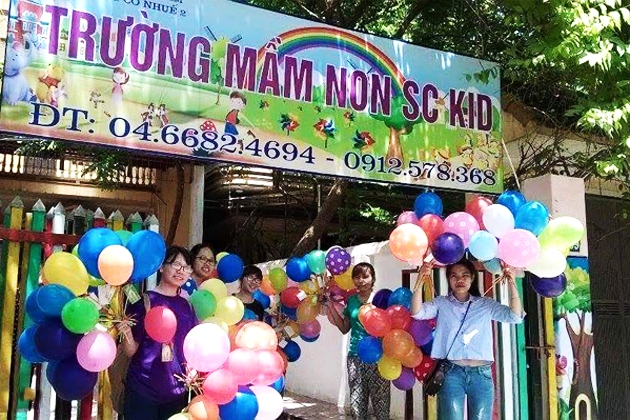 Khóa học mầm non chào năm học mới cho bé từ 12 tháng - 05 tuổi tại trường Mầm Non SC Kid