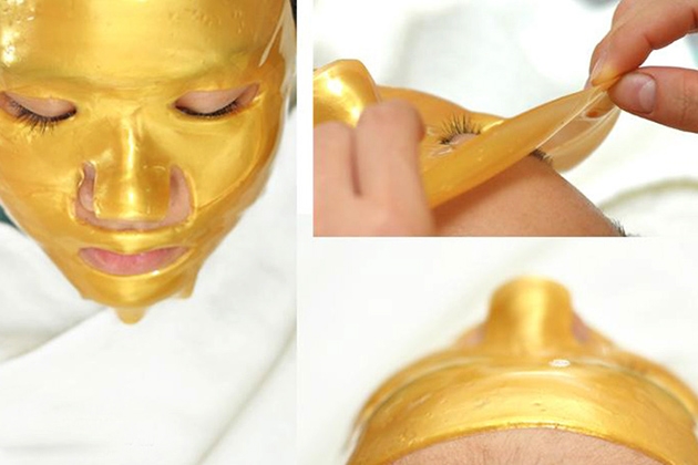 Trẻ hóa da bằng oxy tươi và mặt nạ vàng 24k tại Thẩm mỹ viện Vầng Trăng