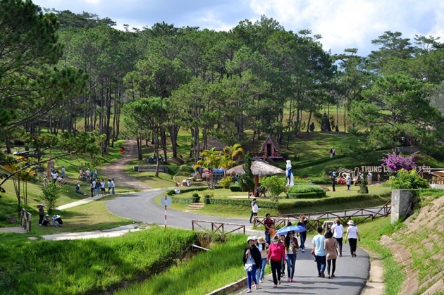 Tham quan Đà Lạt - Thung Lũng Vàng - Thác Pren - Cơm lam thịt nướng (3N3Đ)