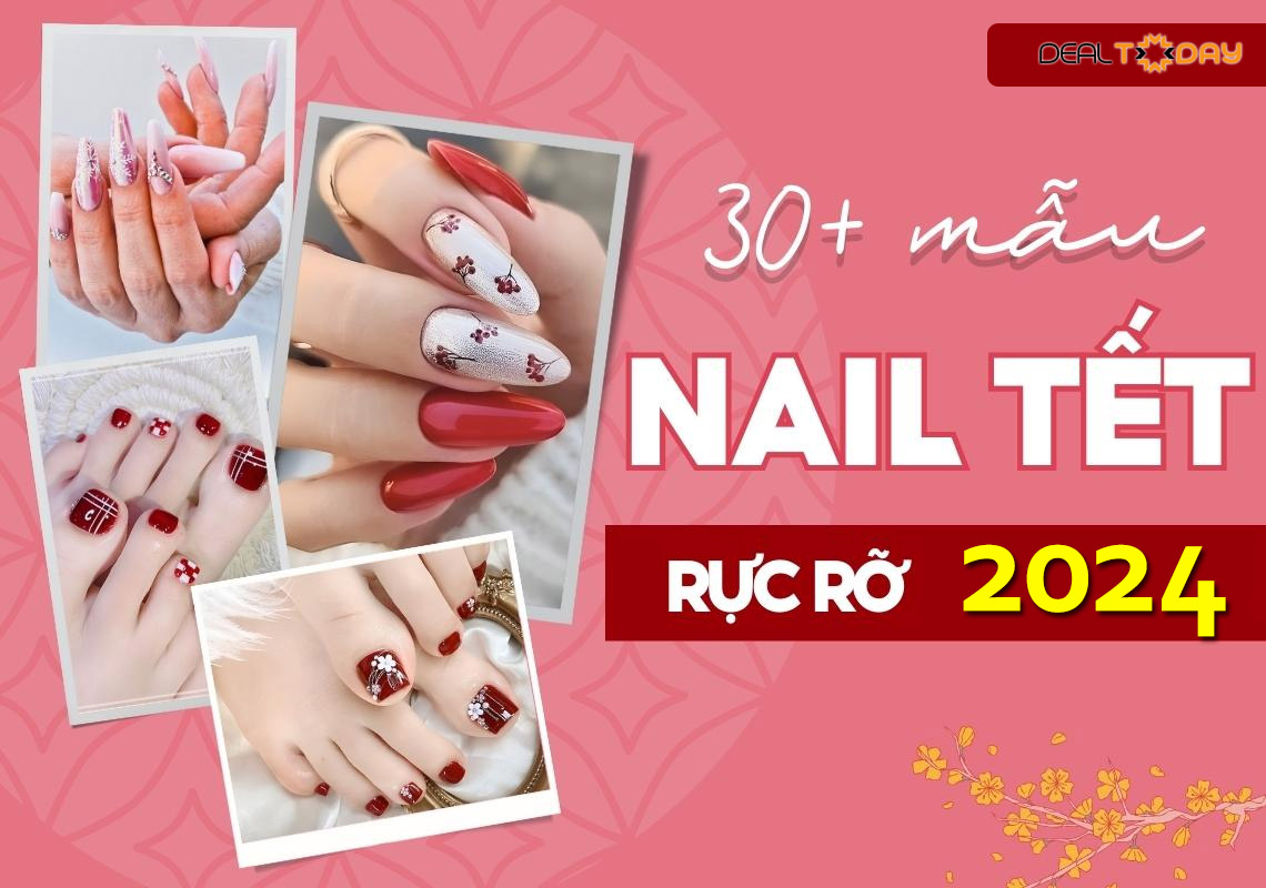 100+ mẫu móng tay đẹp, mẫu nail đẹp trendy 2024